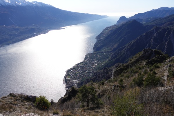 Panorama da Cima Mughera
con vista su Limone