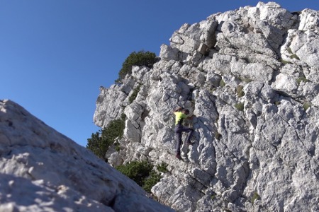 Scendendo da Cima Senza Nome
per lo spigolo nord