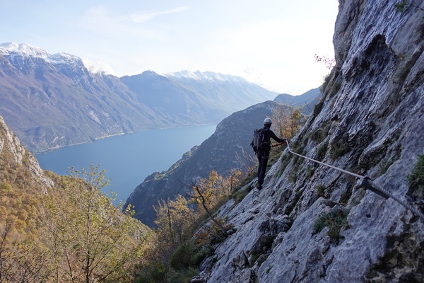Grande Giro del Garda (Rock) - Sentiero Foletti
