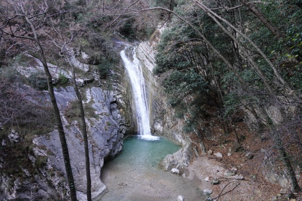 Cascata
nella Valle di Bornico