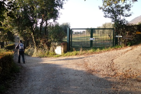 Bivio sx
oppure dx per il santuario