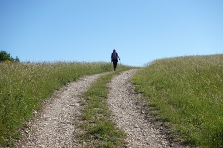 In cammino
verso Monte Murano