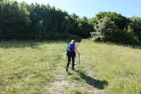 Sulle pendici di Monte Murano
