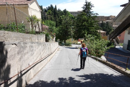 Strada
presso Serra San Quirico