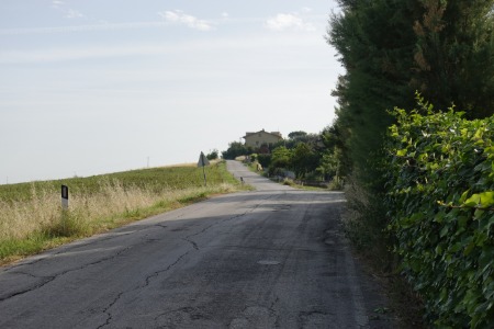 In cammino
verso Santa Maria Nuova