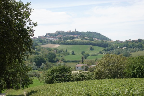 Camerano
visto dal sentiero per Massignano