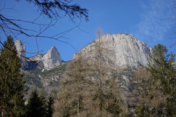 Le cime della Paganella
dai Pressi dei Laghi di Lamar
