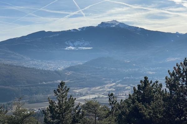 Il Palon
scendendo verso Terlago