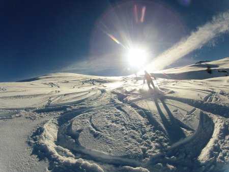 magica sciata... su neve fresca