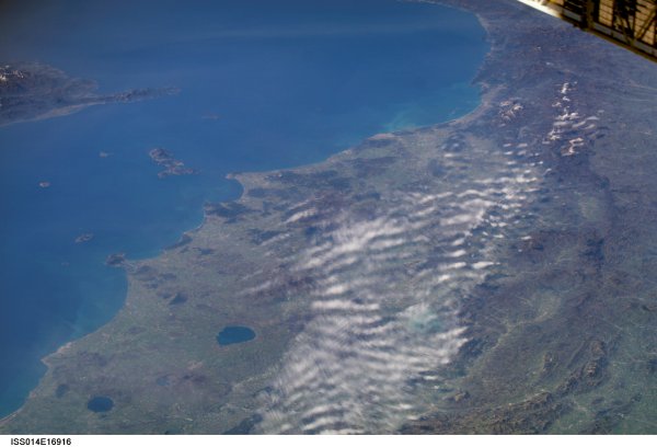 Arcipelago Toscano Vista da satellite