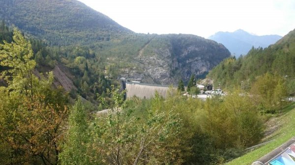 Biglietteria
per la visita alla diga
