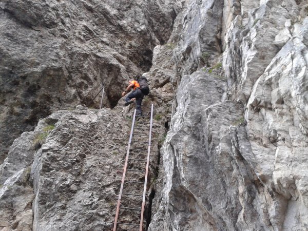 Scaletta
Caminetto Pagani, presso il Canalone del Caminetto