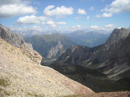 Panorama
verso Malga Ciapela