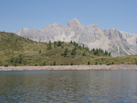 Lago di Cavia
e Cima dell'Uomo