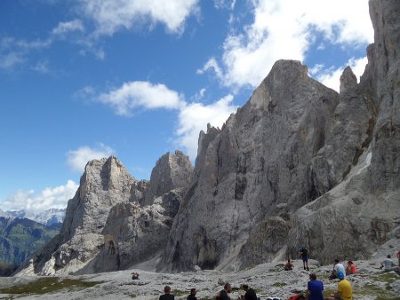 Panorama dal Rifugio Mulaz