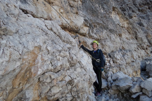 Ferrata Lipella
attacco seconda parte