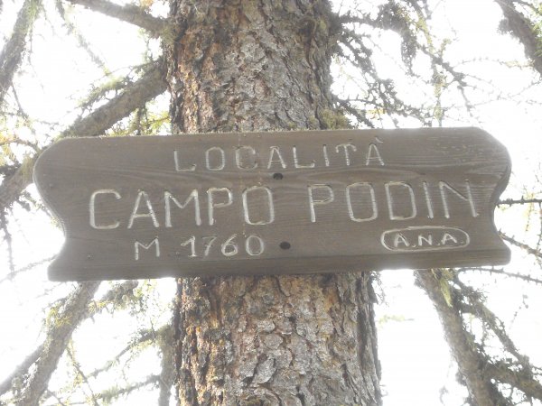 Localitá Campo Podin
