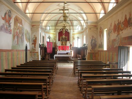 Interno della Chiesa di San Simon