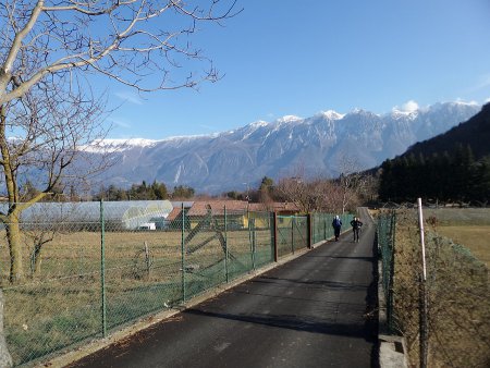 In cammino
verso Prabione