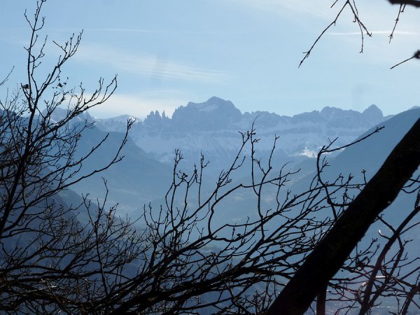 Rosengarten / Catinacciodalle passeggiate del Guncina