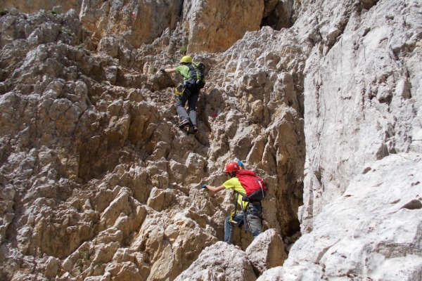 Tratto di ferrata
