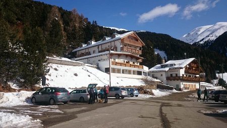 Brixner Skihütte punto di partenza dell'escursione