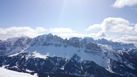 panorama verso le Odle