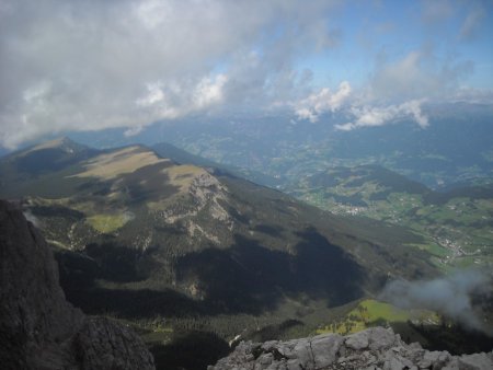 Panorama su Seceda e Val di Funes