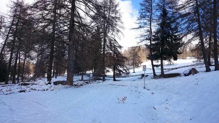 parcheggio punto di partenza dell'escursione