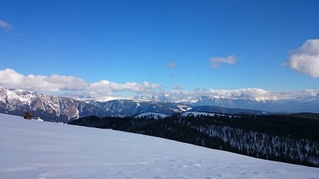 panorama dalle Odle al Latemar