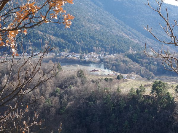 Buchholz
Pochi di Salorno, visto dal sentiero