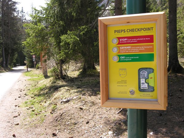 Inizio
checkpoint ARTVA