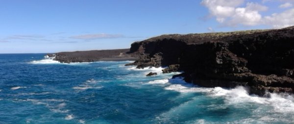 La costa vulcanica
