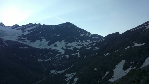 la cresta e il Pizzo di Val Umbrina