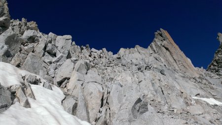 Ferrata Tratto iniziale della cresta