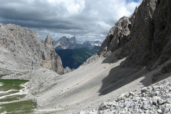 Conca verso Marmolada
