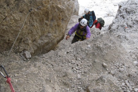 Inizio ferrata
