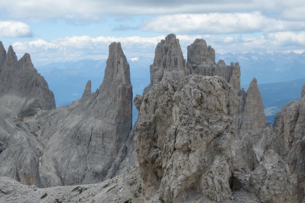 Panorama verso Catinaccio
