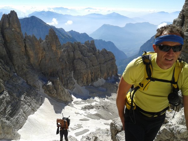 Cima Tosa
salendo per la Via Migotti