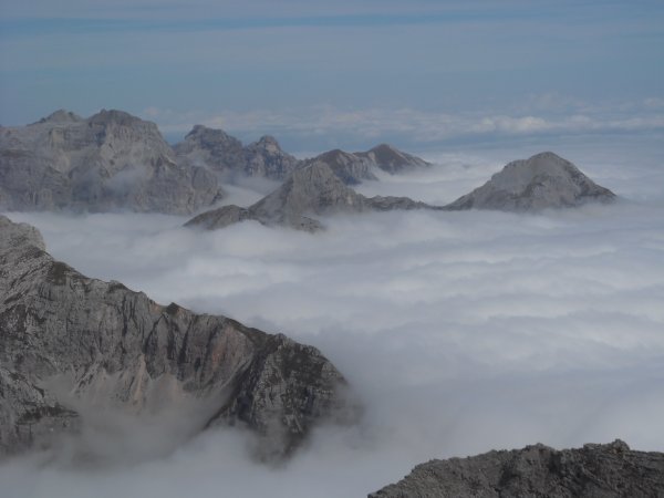 Panorama da Cima Ghez - Cresta NE