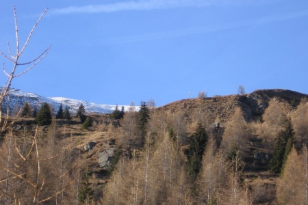 Sentiero verso la croce
