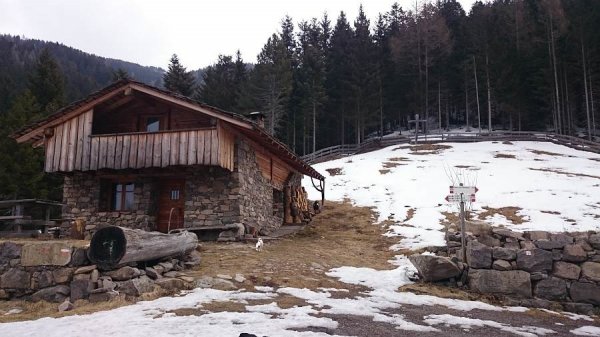 Malga
con fontana