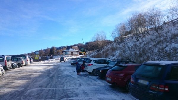 Parcheggio degli impianti
punto di partenza dell'escursione