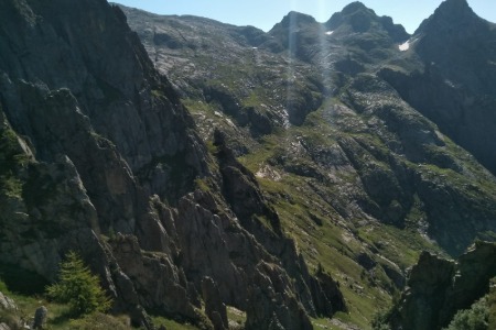 Panorama dalla forcellina
