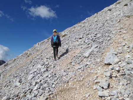 Deviazione
verso la cima