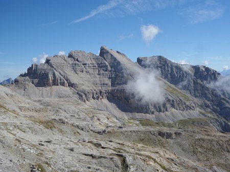 Panorama
sul corpo centrale del gruppo