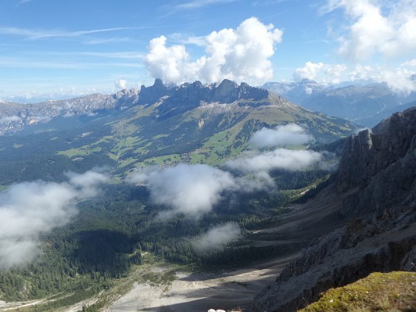 Panoramaverso il Rosengarten / Catinaccio