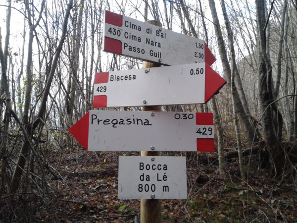 Bivio
Bocca da Lè
