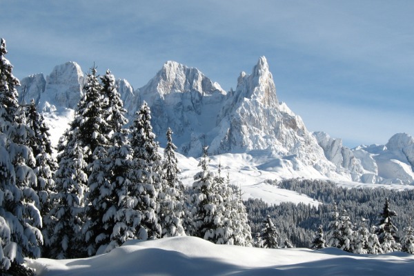 Verso Cima della Vezzana e Cimon della Pala
