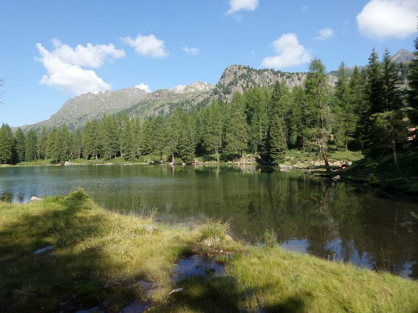 Lago di San Pellegrinoe Catena dei Monzoni